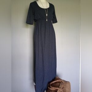 Motherhood Maternity Navy Maxi Dress Size Small
